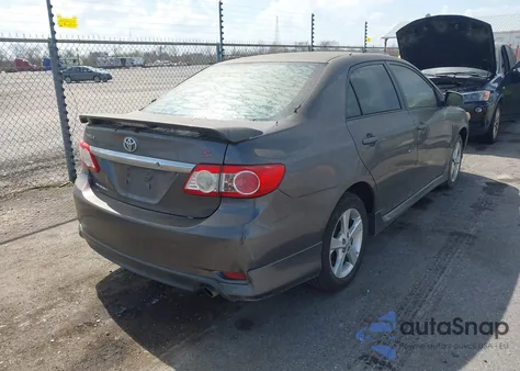 2012 Toyota Corolla S z USA, uszkodzony, nr VIN 5YFBU4EE8CP061938